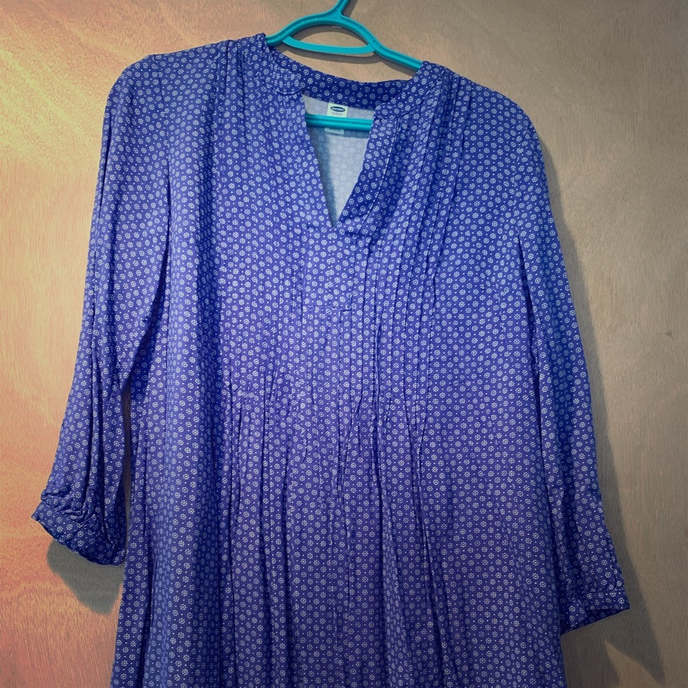 Old Navy Cobalt blue small petite shift dress